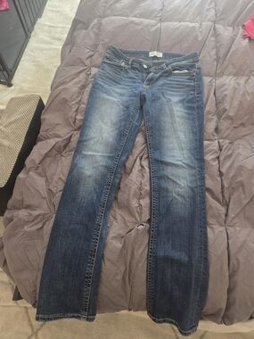 Women’s Dark Blue Straight Leg Jeans